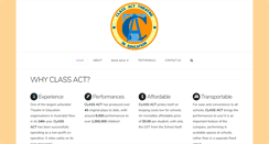 Desktop Screenshot of classact.com.au